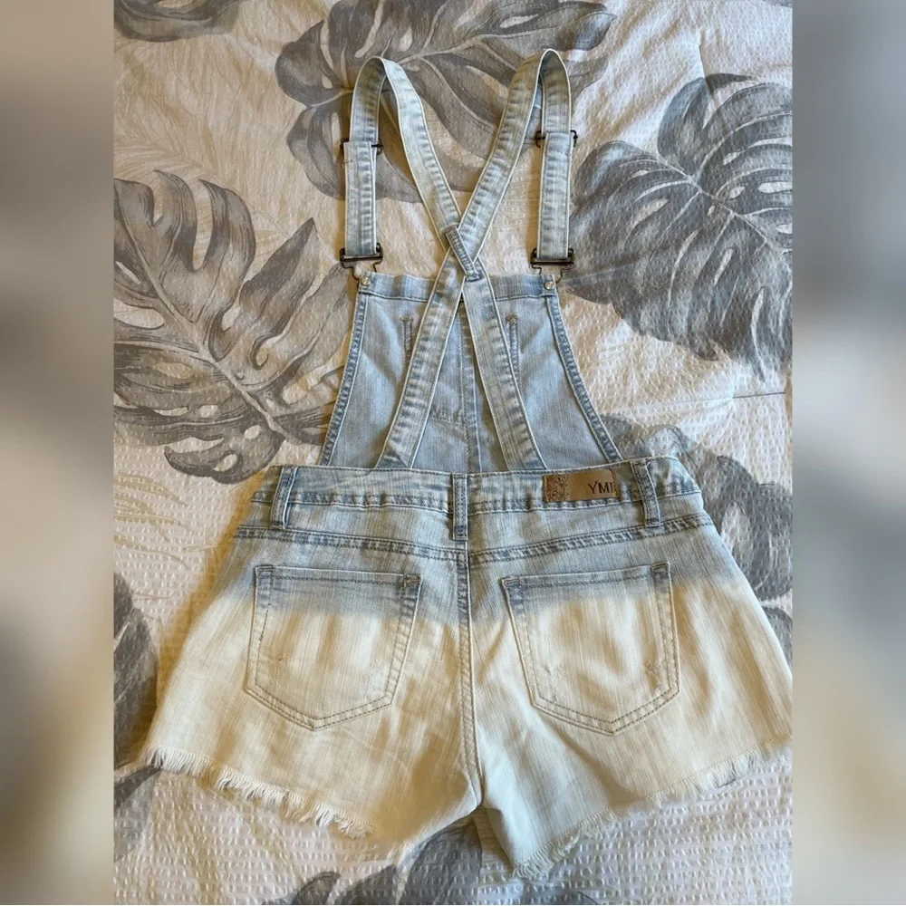 Jean Short Overalls - Picture 2 of 3